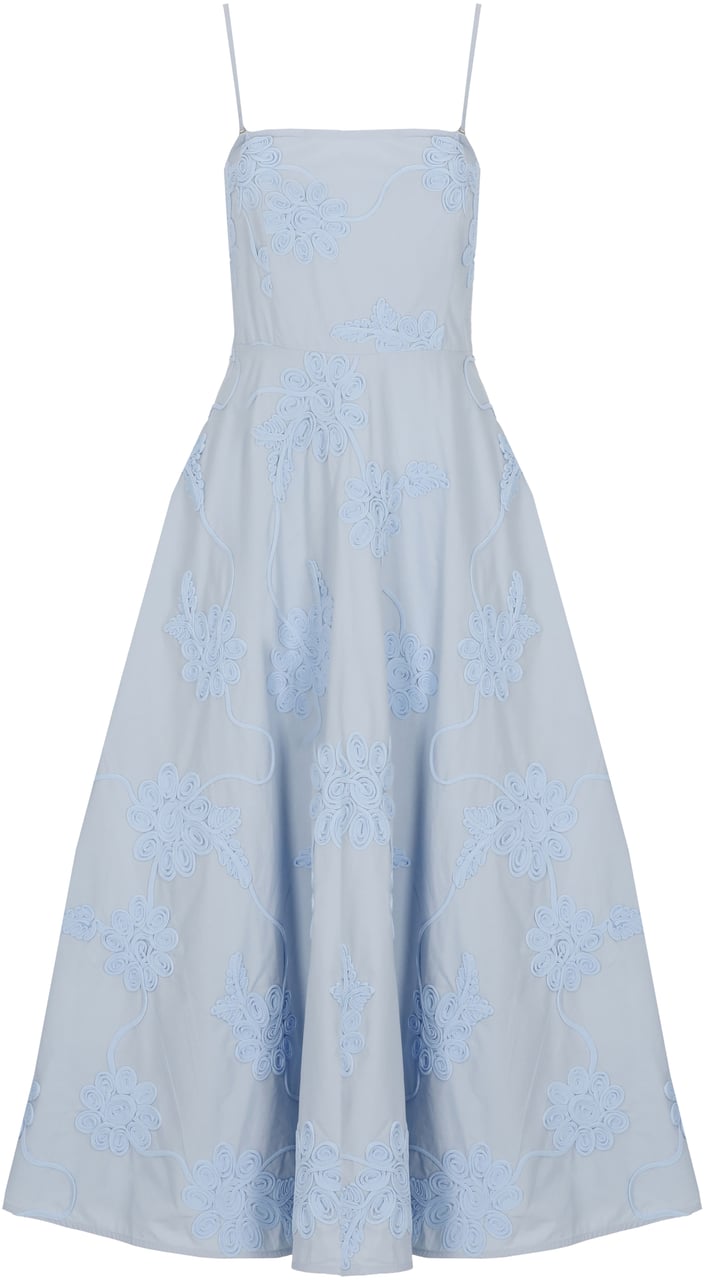 Rotate Dresses Light Blue Lichtblauw