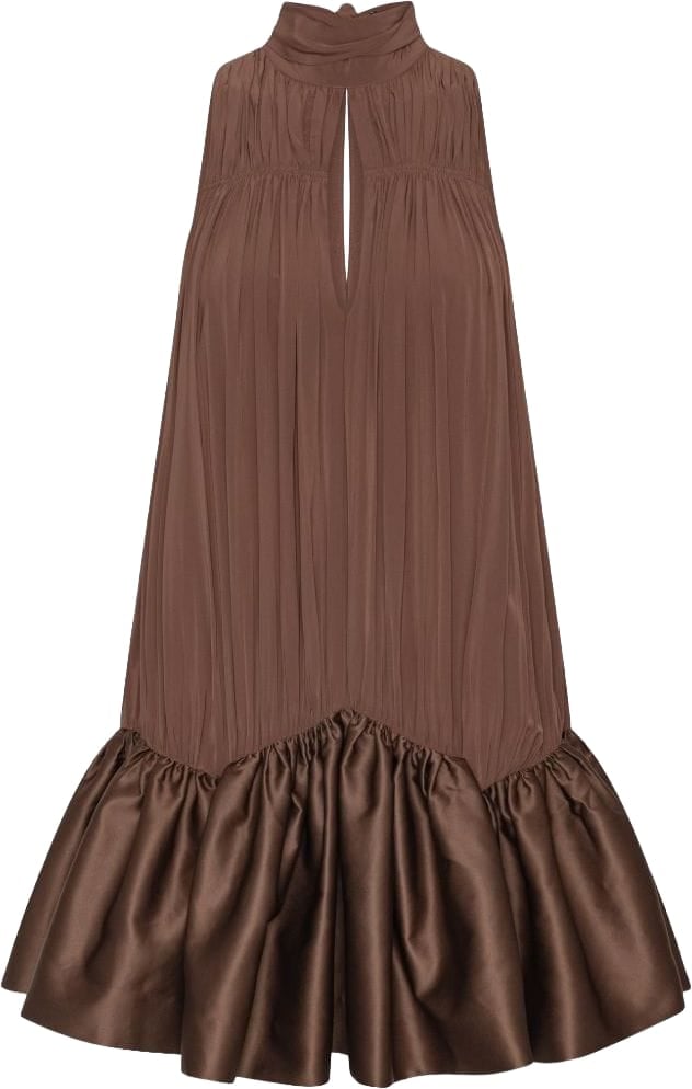 Rotate Dresses Brown Bruin
