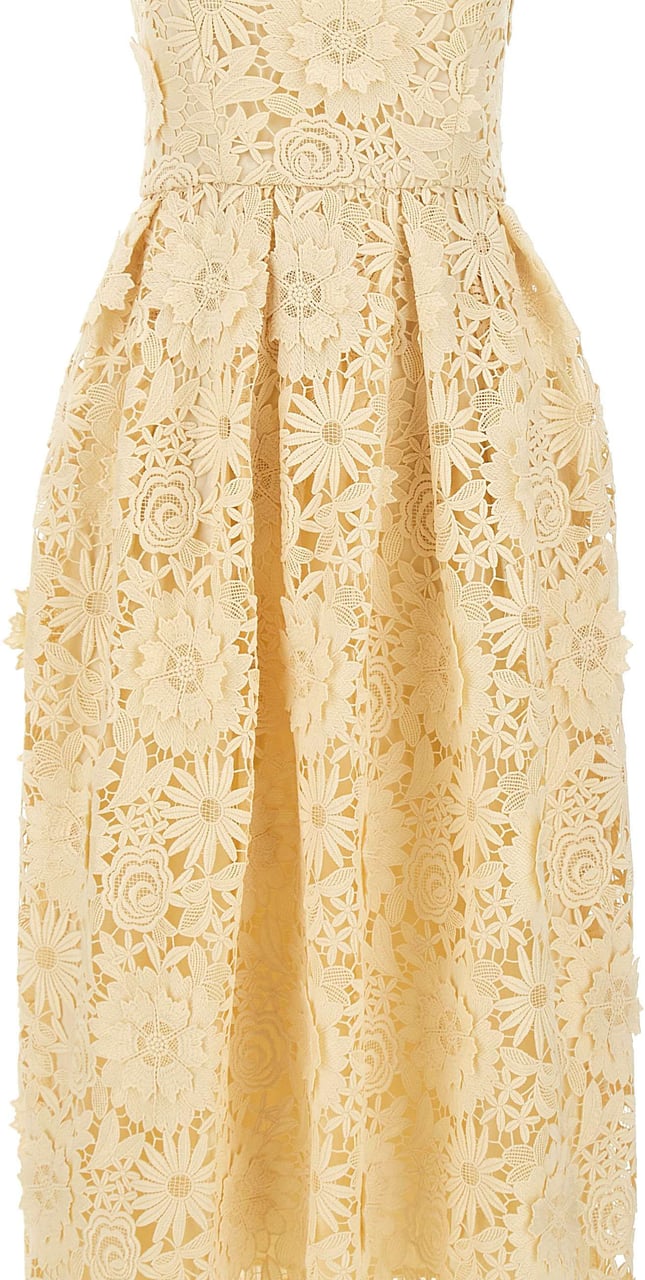 Rotate Dresses Yellow Geel