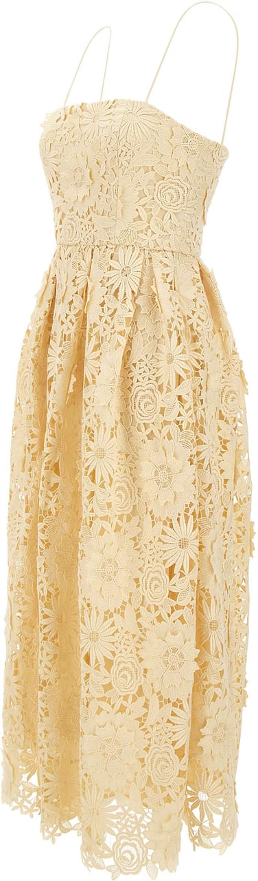 Rotate Dresses Yellow Geel