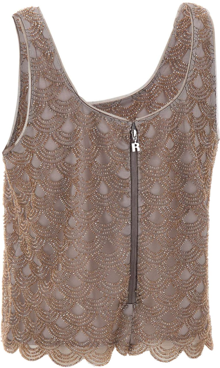 Rotate Top Brown Taupe