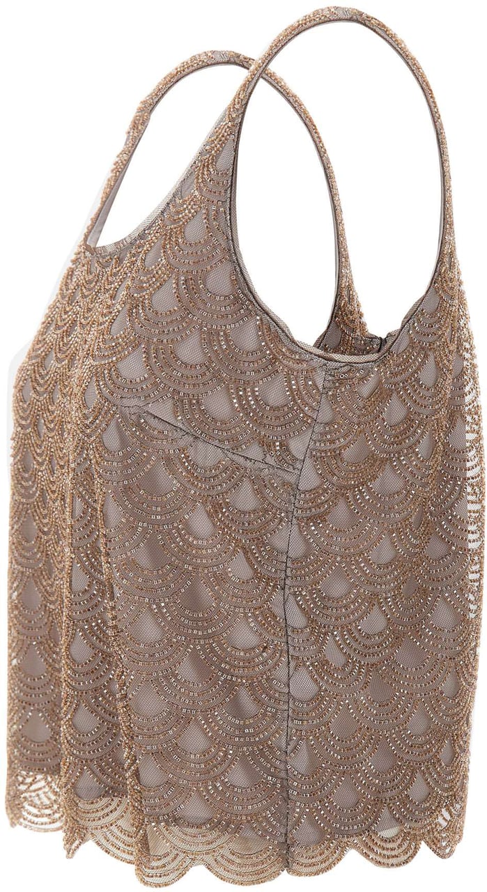 Rotate Top Brown Taupe