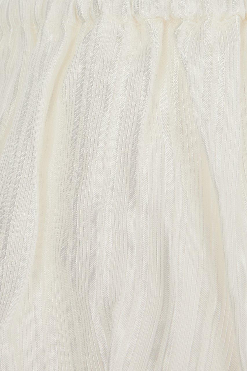 Rotate Rotate White viscose blend pants Neutraal