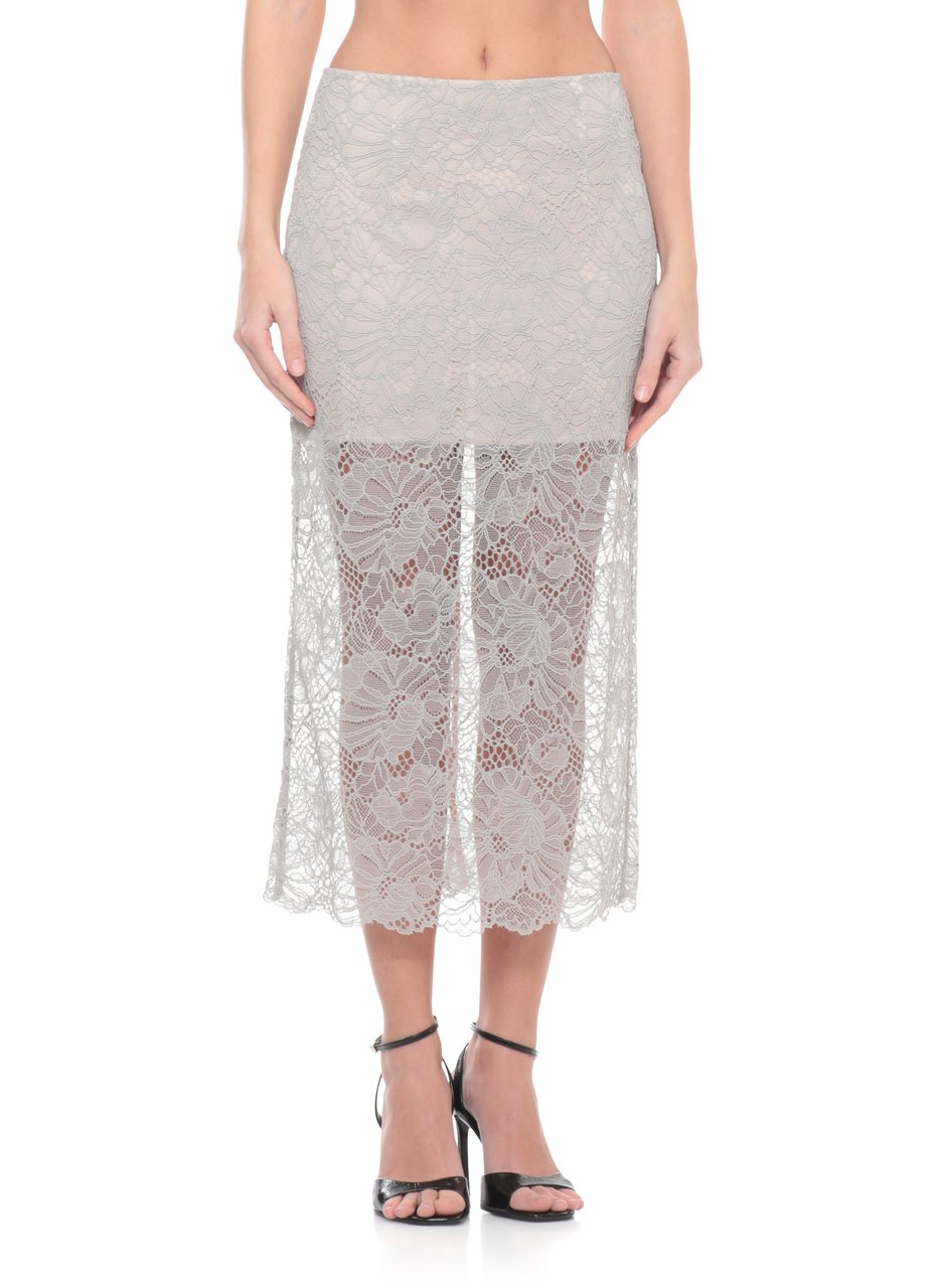 Rotate Skirts Beige Beige