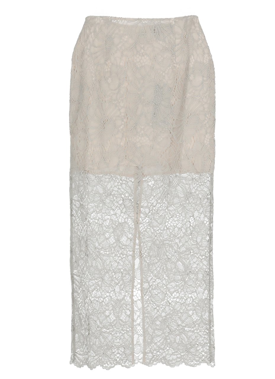 Rotate Skirts Beige Beige