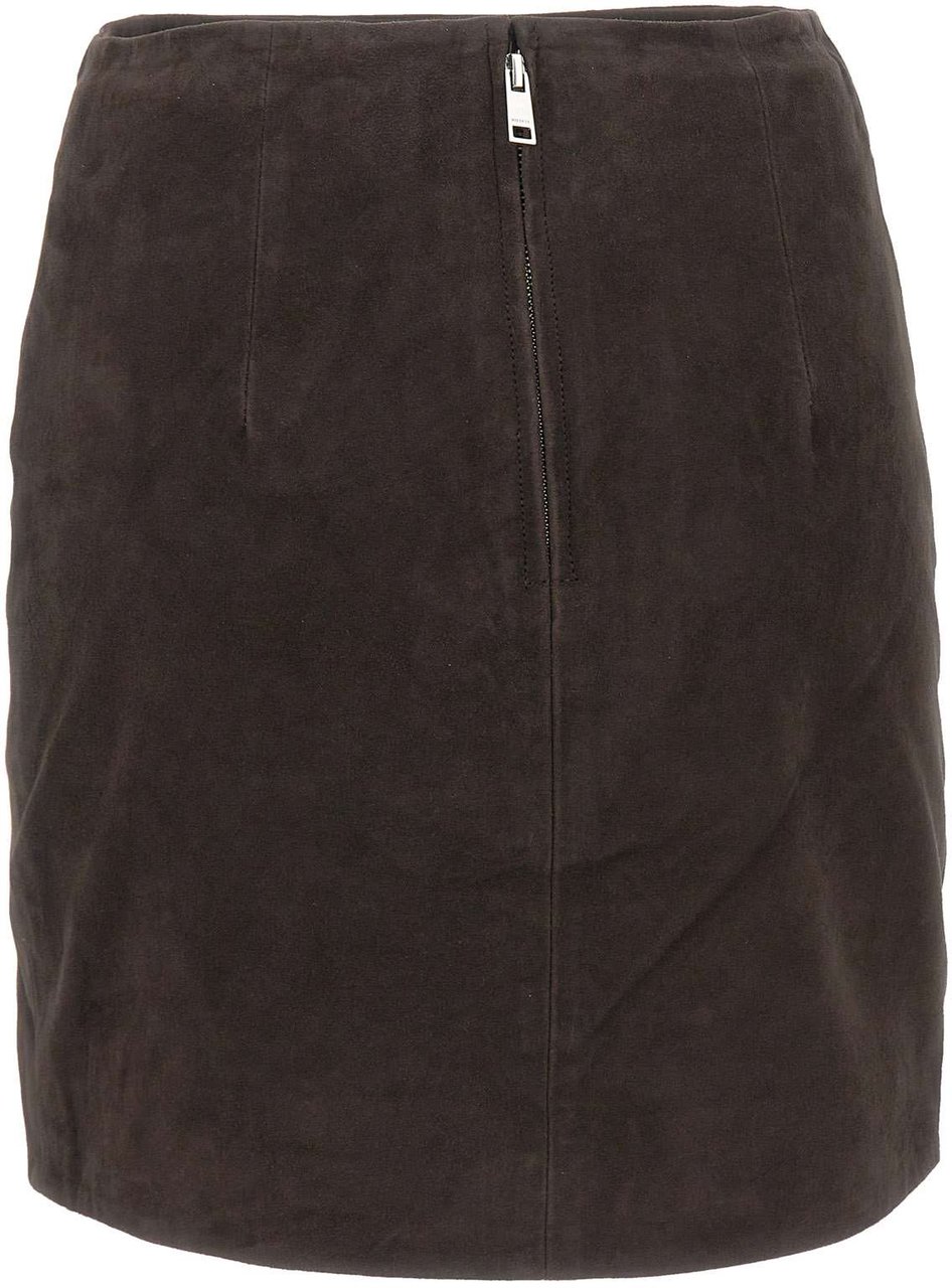 Rotate Skirts Brown Bruin