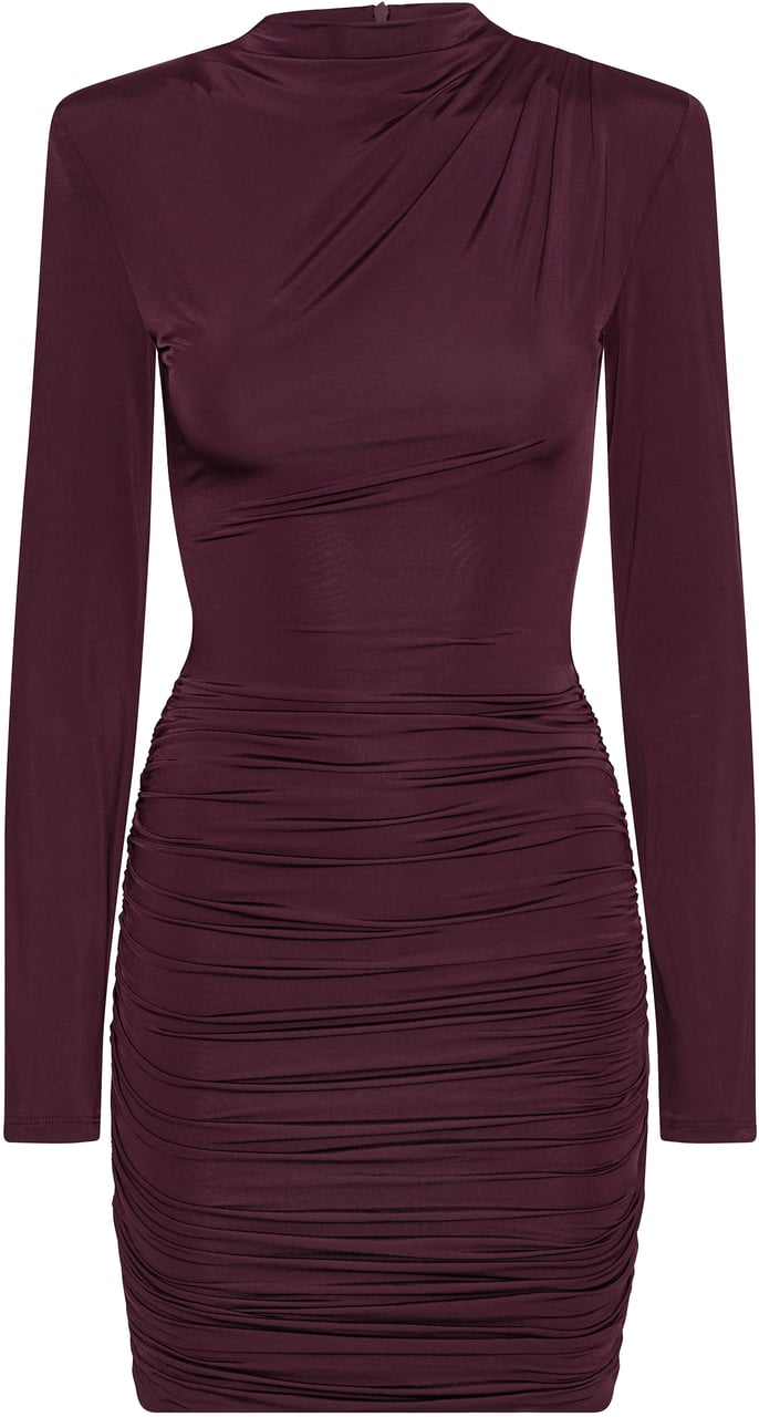 Rotate Dresses Winetasting Maroon