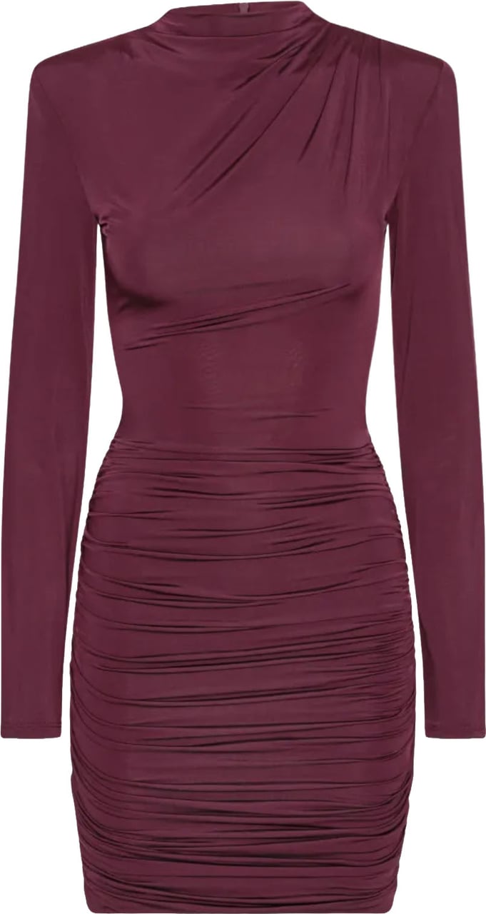 Rotate Dresses Rosso Maroon