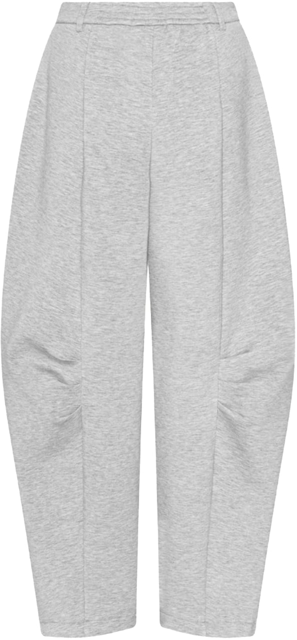 Rotate Trousers Light Grey Melange Lichtgrijs