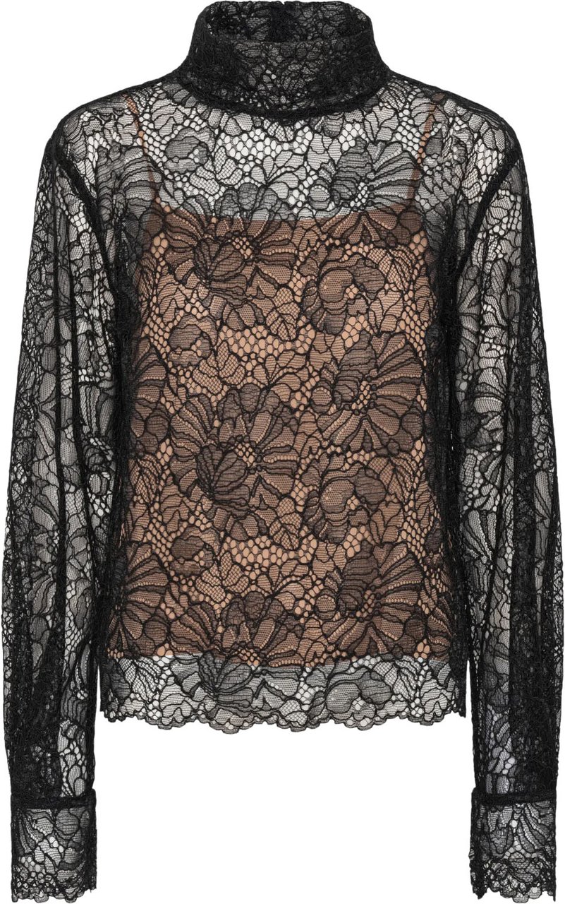 Rotate Shirts Nero Zwart