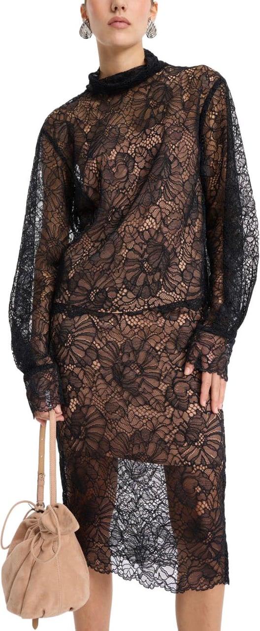 Rotate Shirts Nero Zwart