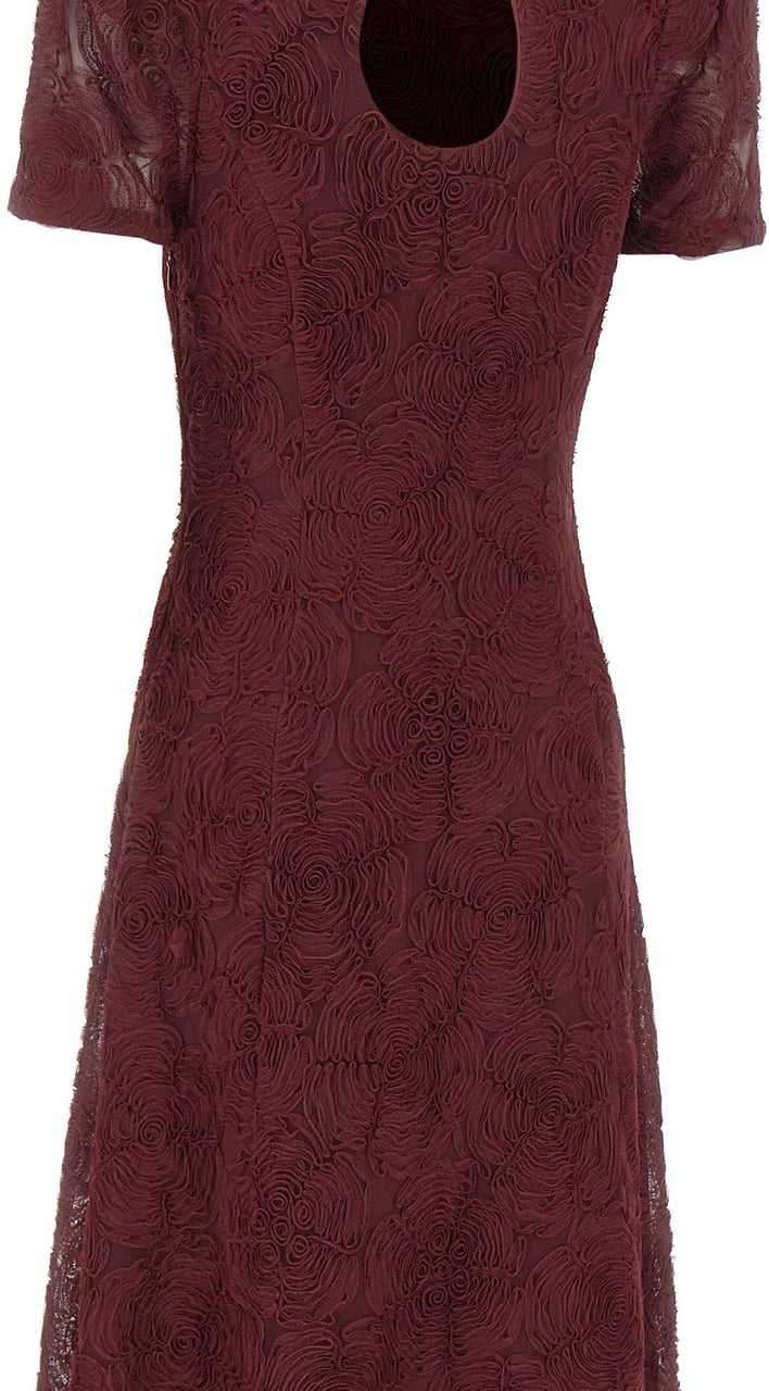 Rotate Dresses Red Maroon
