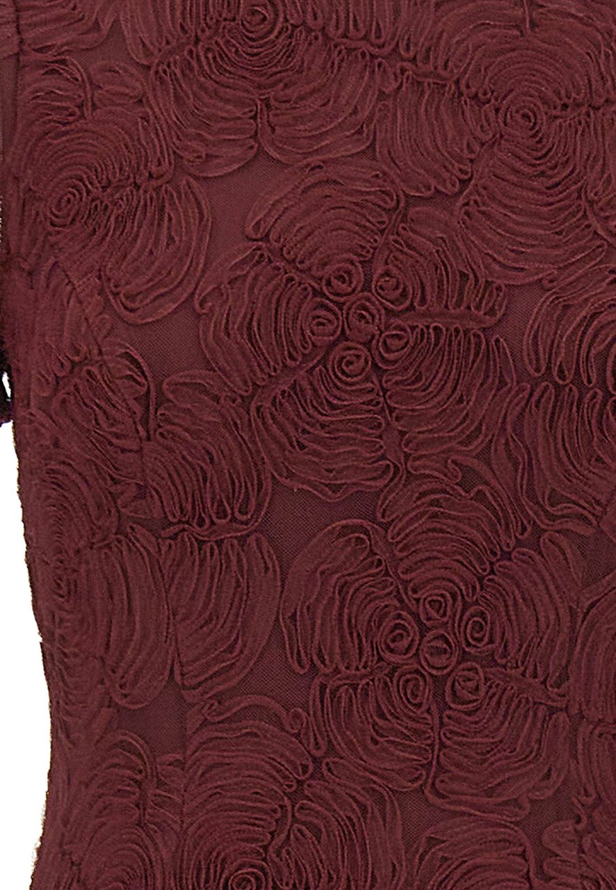 Rotate Dresses Red Maroon