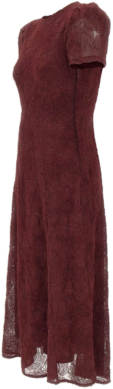 Rotate Dresses Red Maroon