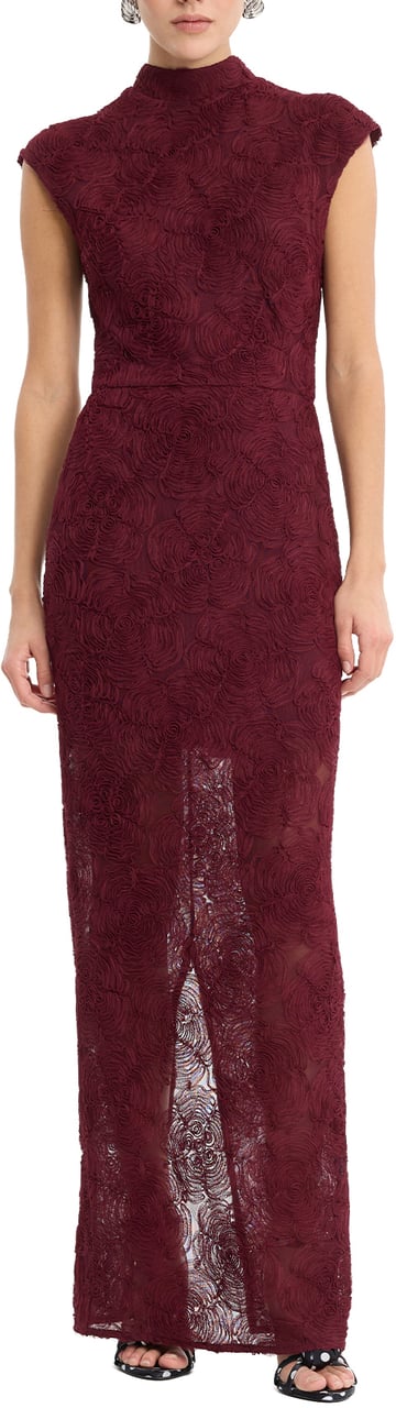 Rotate Dresses Decadent Chocolate Maroon
