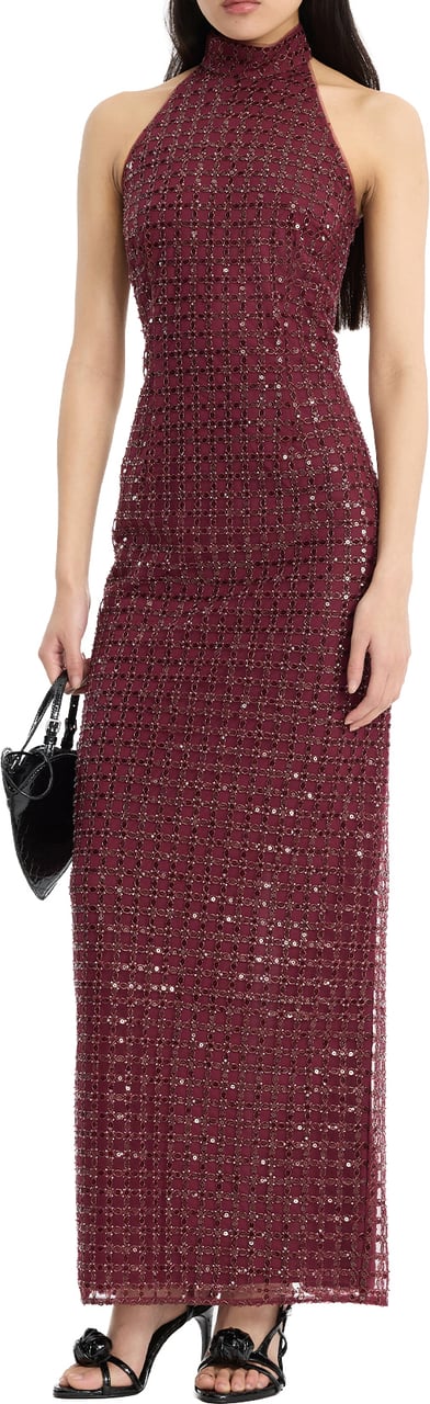 Rotate Dresses Zinfandel Maroon