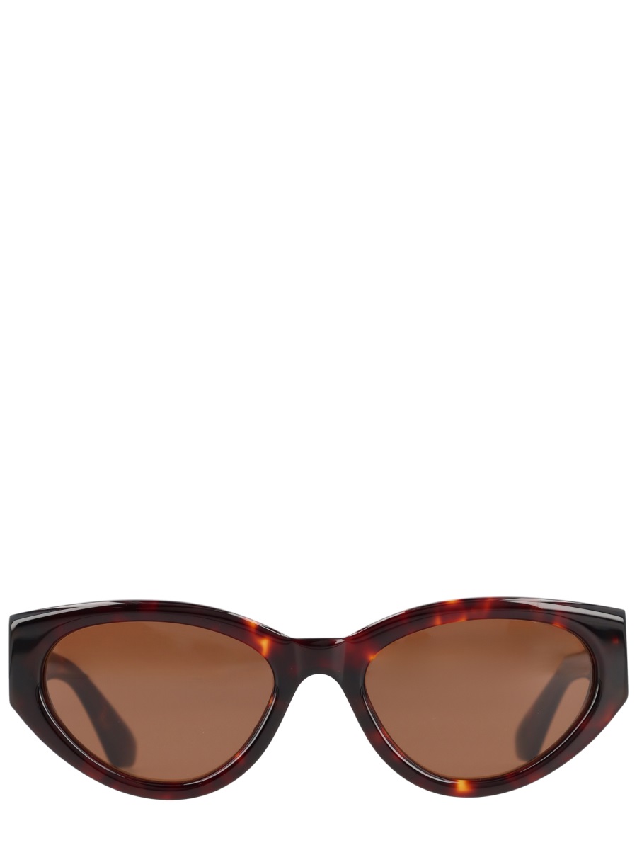 Rotate Cat Eye Tortoiseshell Frame Sunglasses Bruin