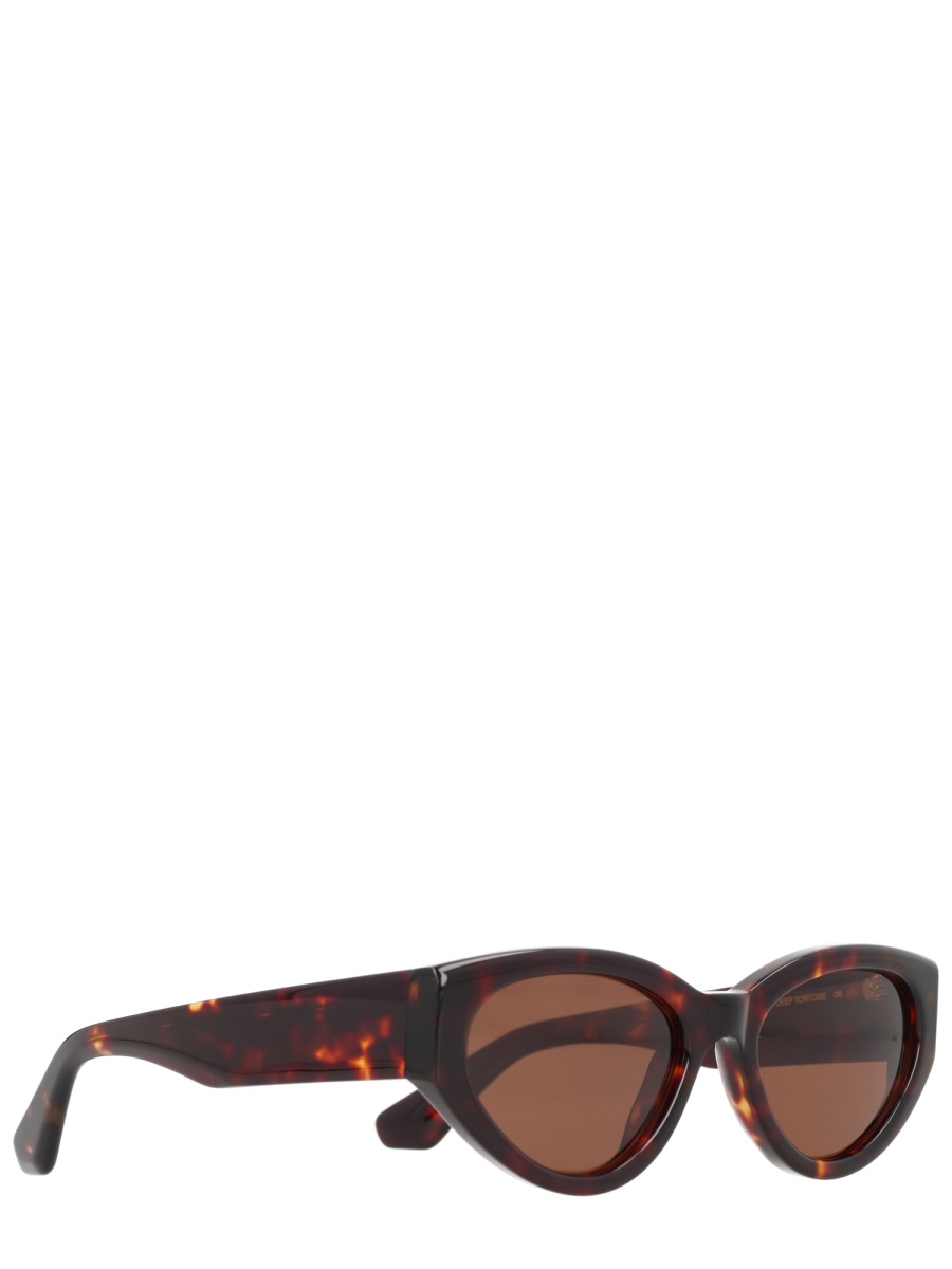 Rotate Cat Eye Tortoiseshell Frame Sunglasses Bruin