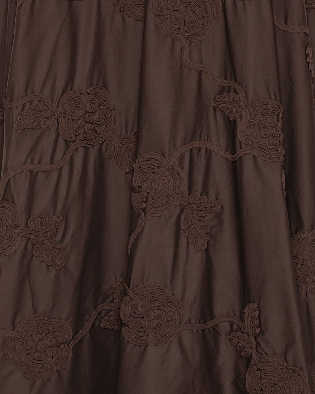 Rotate Flower Maxi Skirt Molé Zwart