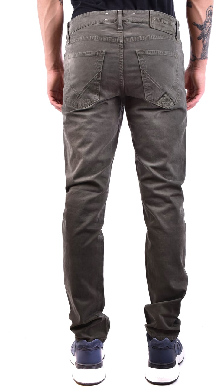 Roy Roger's Trousers Darkgreen Donkergroen