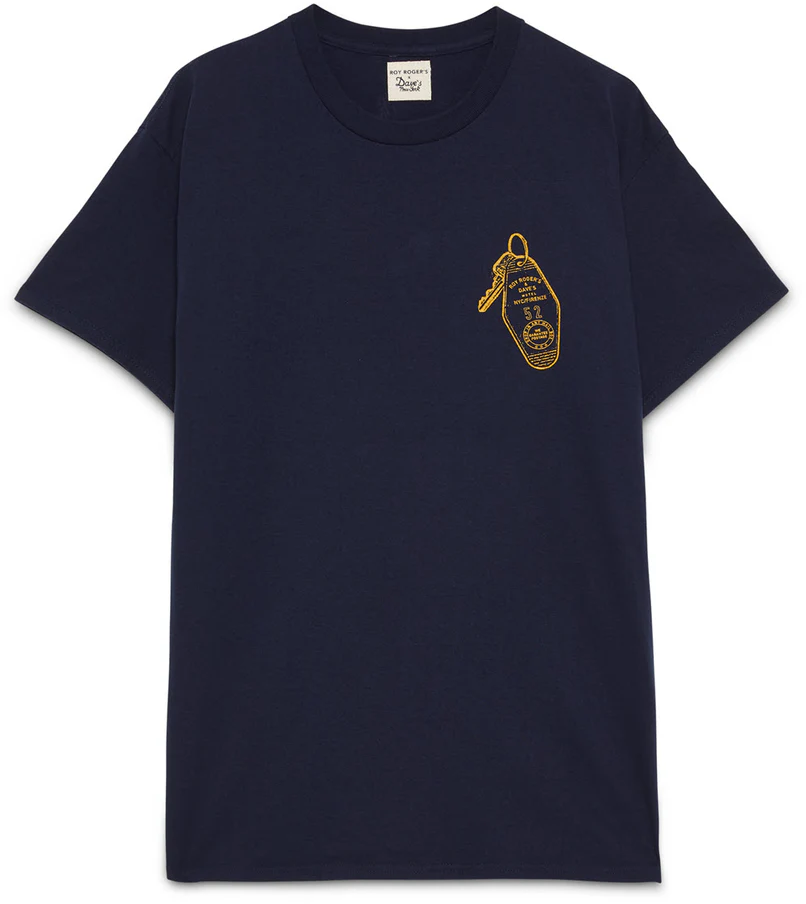 Roy Roger's T-Shirts And Polos Blue Navy Blauw