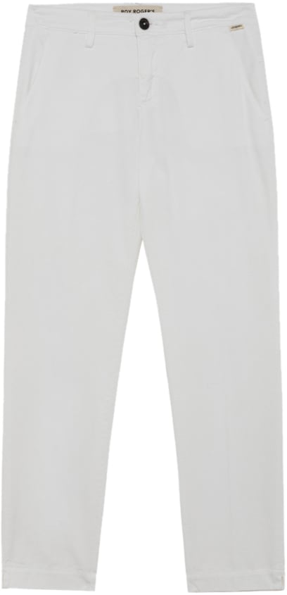 Roy Roger's Trousers Blanc De Blanc Divers