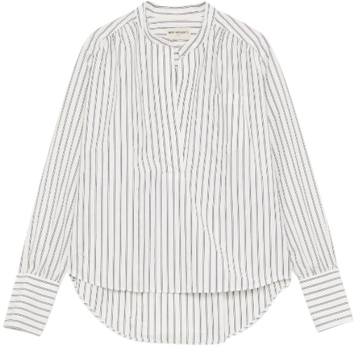 Roy Roger's Shirts Off Whiteblack Wit