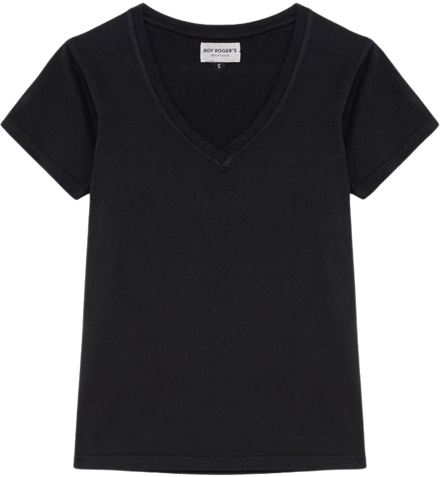 Roy Roger's T-Shirts And Polos Black Zwart