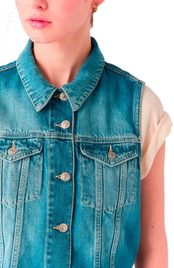 Roy Roger's Jackets Denim Blauw