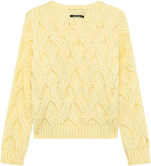 Roy Roger's Sweaters Dark Butter Beige