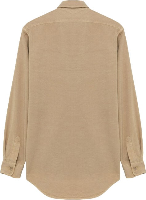 Roy Roger's Shirts Brown Beige