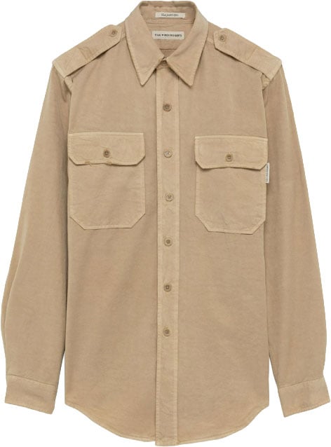 Roy Roger's Shirts Brown Beige