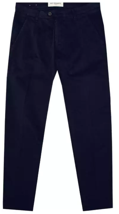 Roy Roger's Trousers Blue Blauw