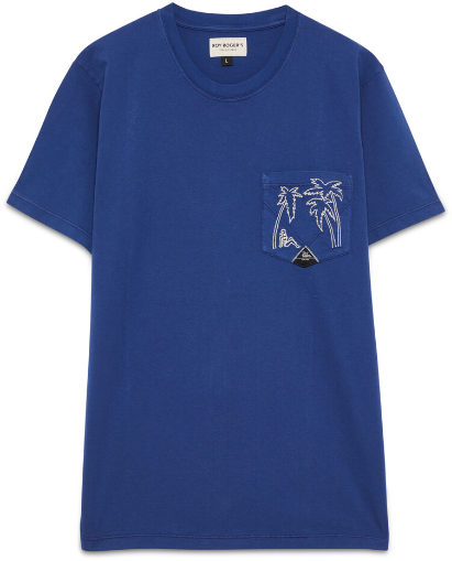 Roy Roger's T-Shirts And Polos French Navy Blauw