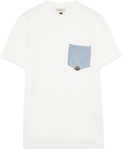 Roy Roger's T-Shirts And Polos Optic White Wit