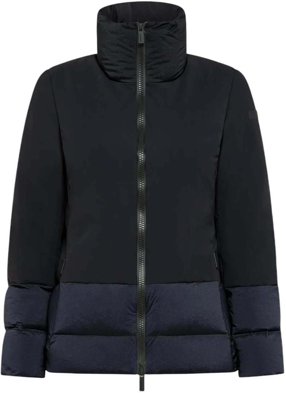 RRD Doudoune courte col montant bi matière Blue Black RRD Roberto Ricci Designs Femme 506 60 Divers