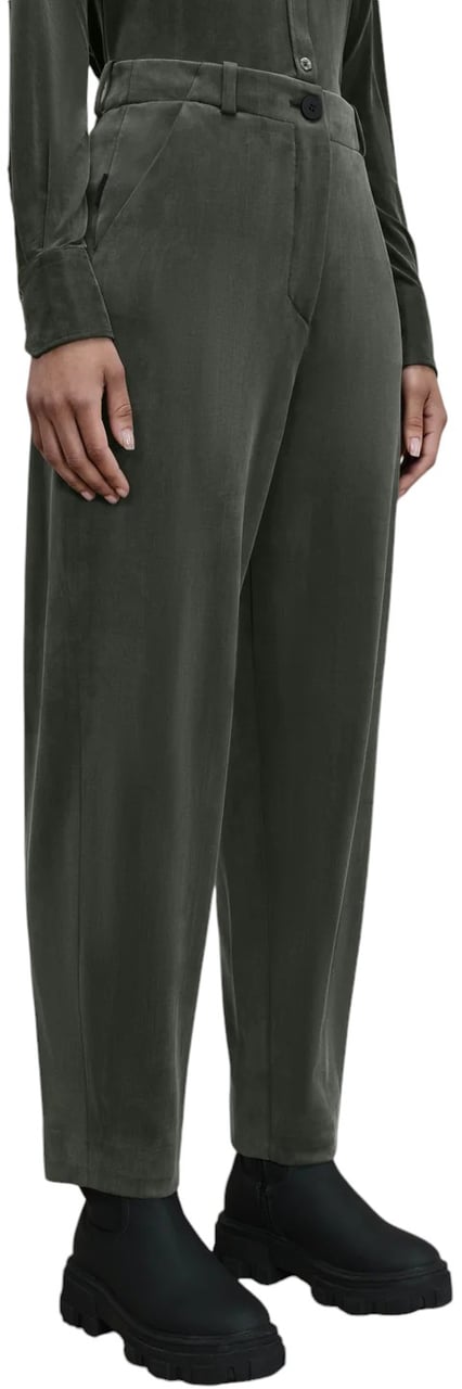 RRD Pantalon Cupro droit carotte Joanie Kaki Bosco Roberto Ricci Designs Femme 723 20 Divers