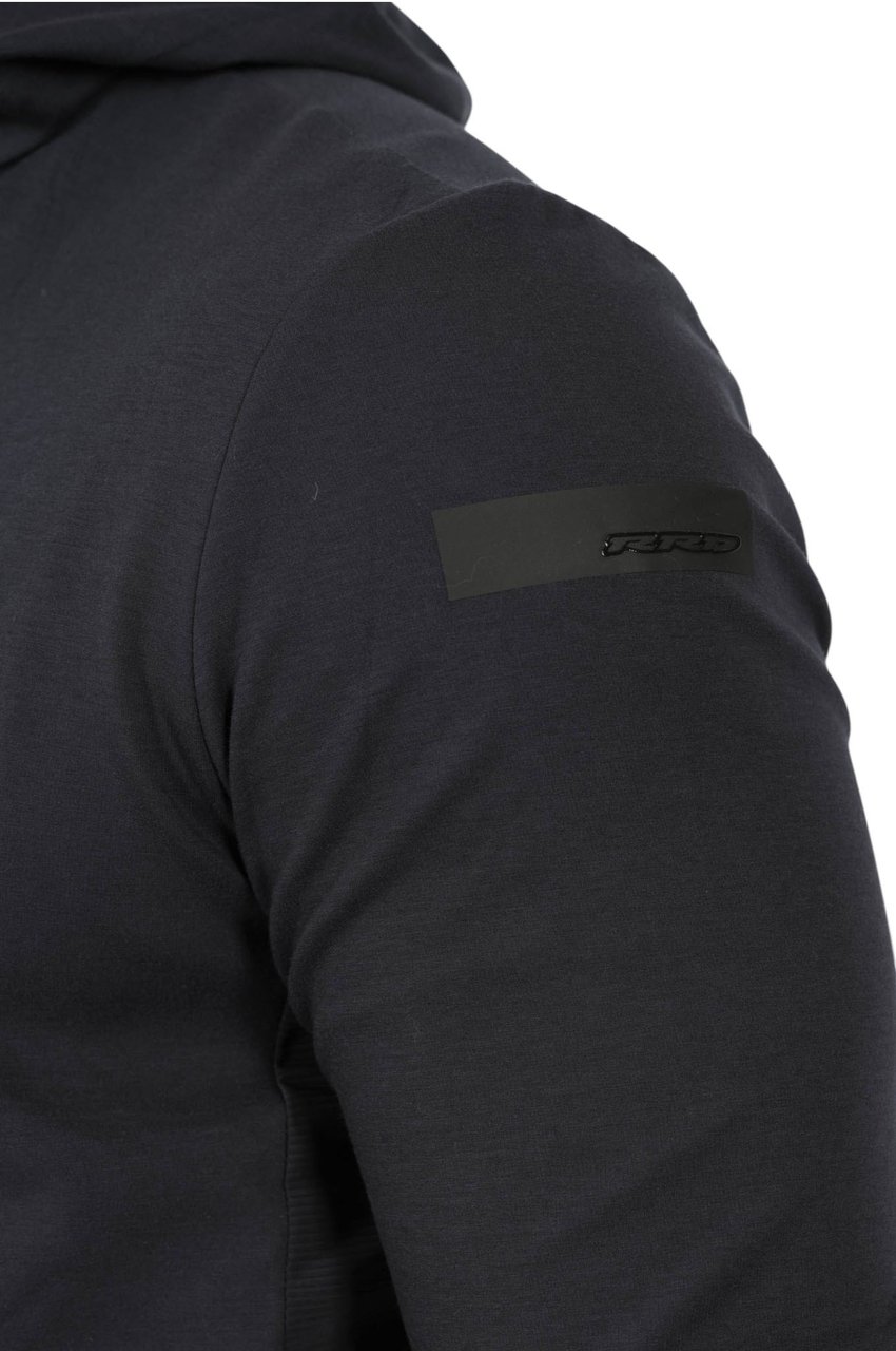 RRD Sweat capuche bleu bord visière orange 25156 60 Rrd Roberto ricci Design Homme Oranje