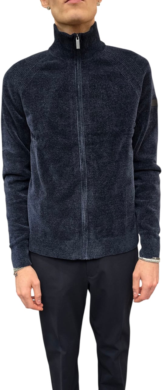 RRD Gilet zippé blue black RRD Roberto Ricci Designs Homme 25134 60 Navy