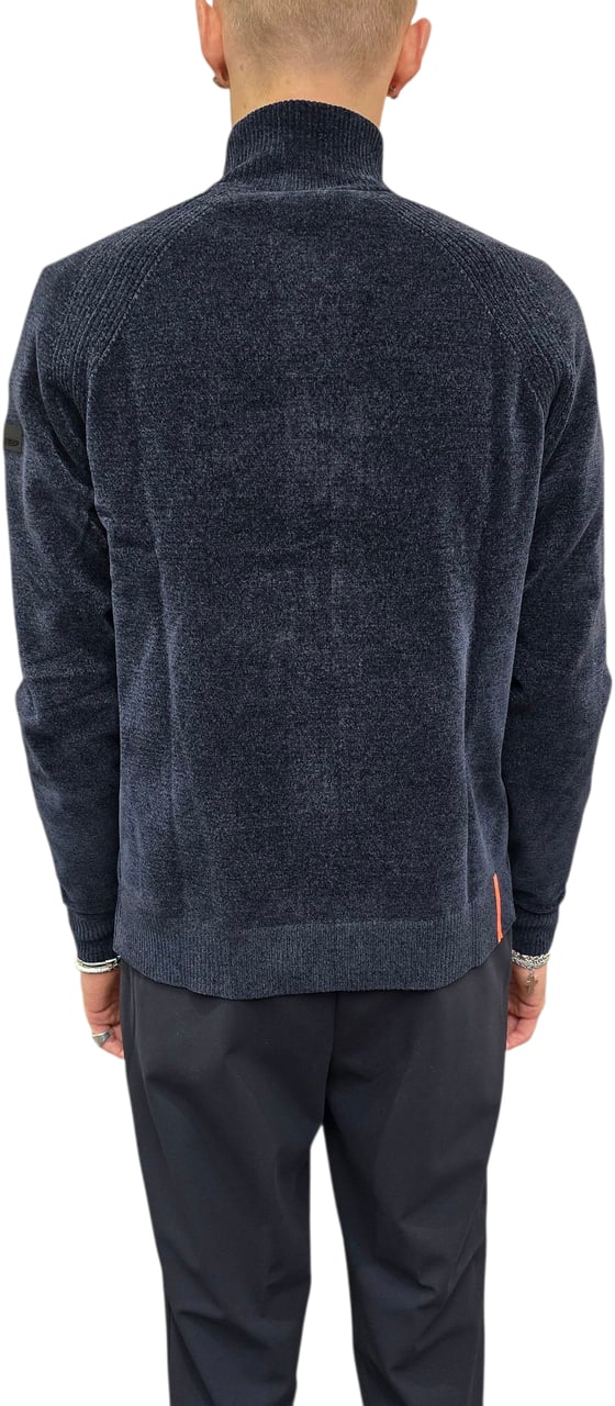 RRD Gilet zippé blue black RRD Roberto Ricci Designs Homme 25134 60 Navy