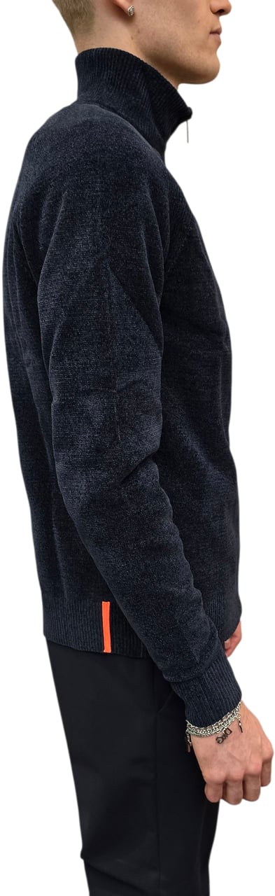 RRD Gilet zippé blue black RRD Roberto Ricci Designs Homme 25134 60 Navy