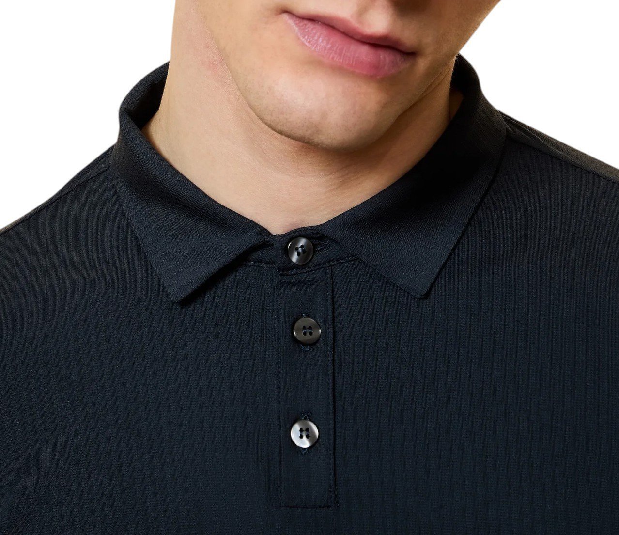 RRD Polo rainuré black navy RRD Roberto Ricci Designs Homme 26227 60 Zwart