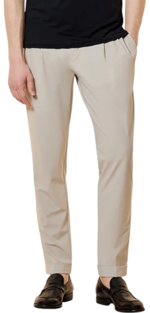 RRD Pantalon pinces sable RRD Roberto Ricci Designs Homme 26301 85 Beige