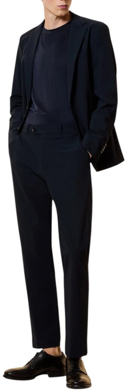 RRD Pantalon Straight blue black RRD Roberto Ricci Designs Homme 26330 60 Navy