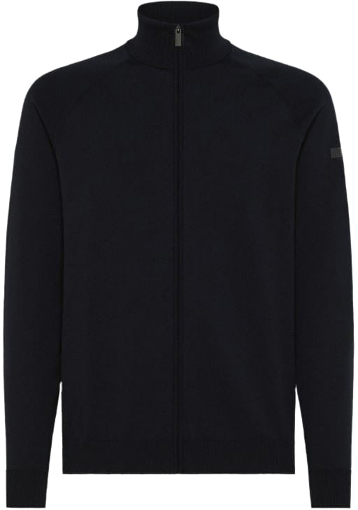 RRD Amos Full Zip Knit Blauw