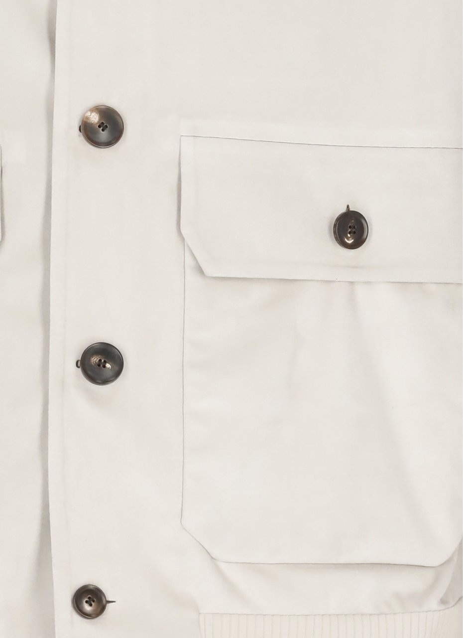 RRD White Nabucco Val Buttoned Jacket Wit