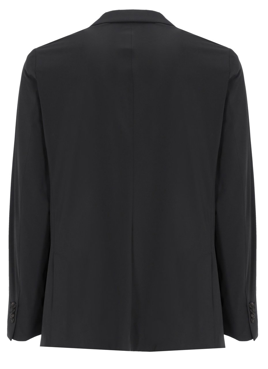 RRD Black Terzilight Flap Pockets Blazer Zwart