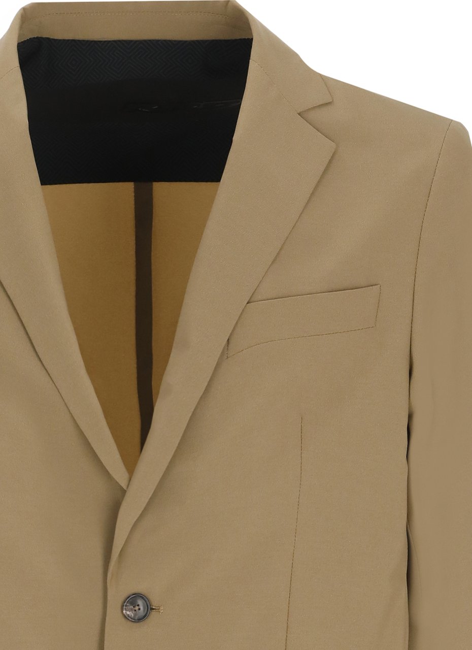 RRD Beige Terzilight Flap Pockets Blazer Neutraal
