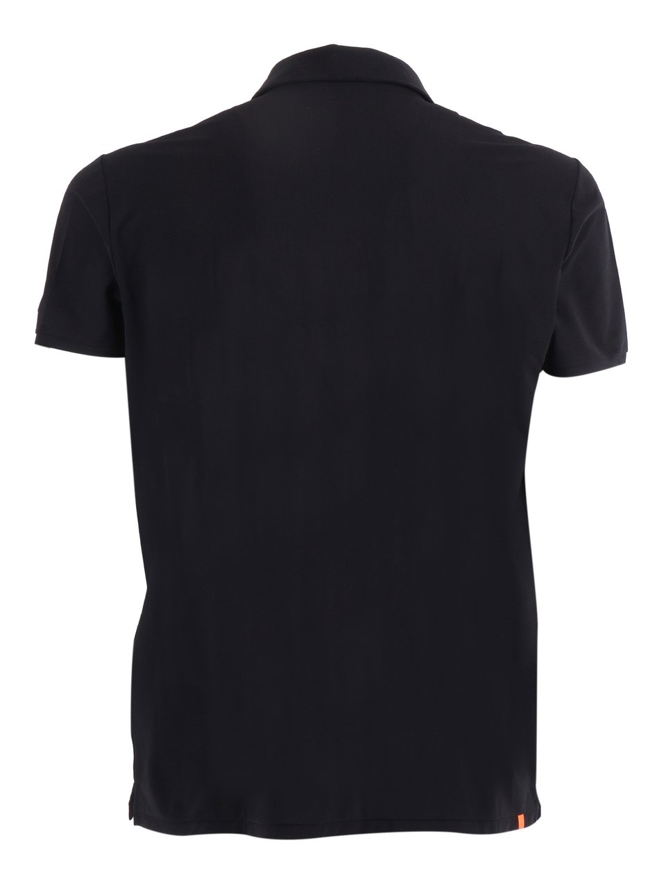 RRD Square Polo Contrast Tag Polo Shirt Zwart