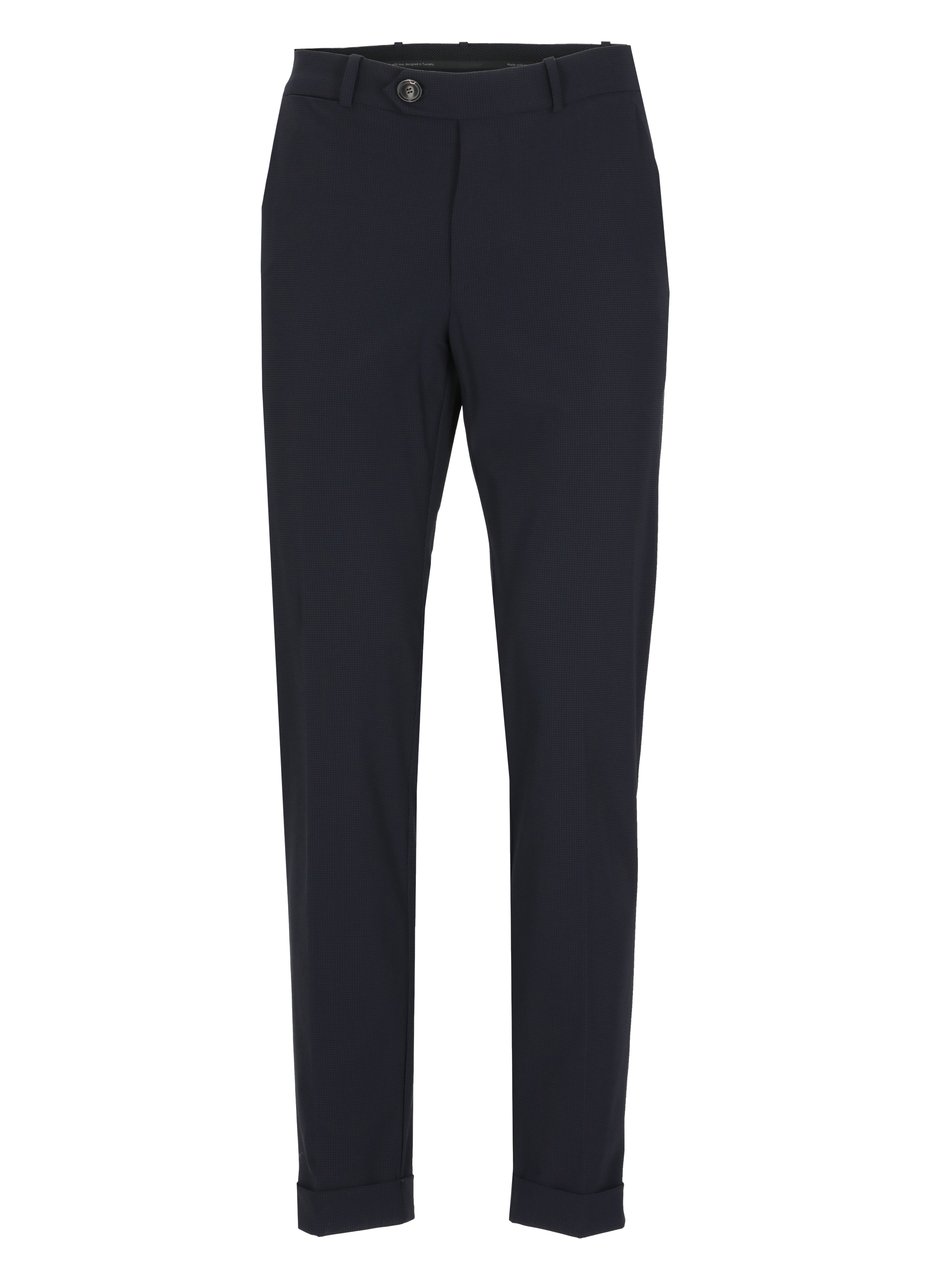 RRD Blue Surflex Micro Pied Straight-Leg Pants Zwart